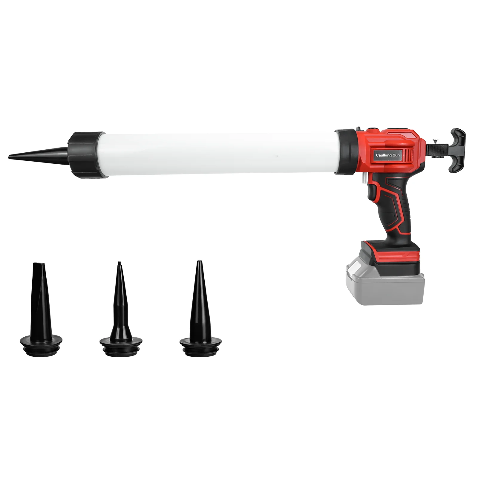 Cordless Sausage Caulking Gun Pistola de Calafetagem Elétrica Velocidades Ajustáveis Bateria Makita 18v 20oz 600ml sem Bateria