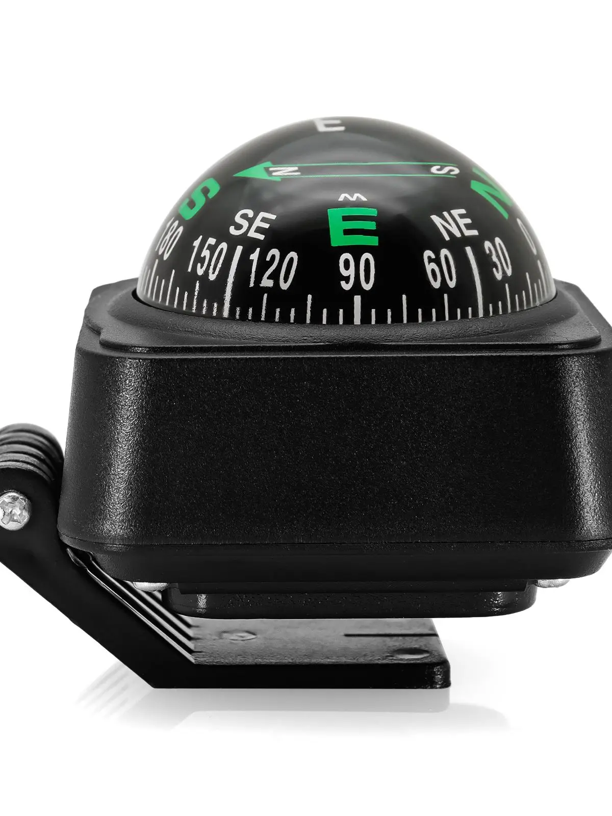 AliExpress 2026 Car Compass Outdoor Navigation Dashboard for Auto Car Boat Cycling Hiking Direction Pointing Guide Ball Shaped Compass