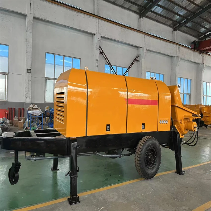 YG Widely Using Concrete Pump Machine Portable Pumpcrete Machine Pumping High-Strength Pumpcrete Concrete Pump Sale for USA