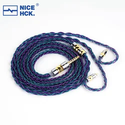 NICEHCK DualGod Earphone In Ear Monitor Cable Silver Plated Furukawa Copper+Graphene Wire MMCX/0.78 for F1Pro DOME GK200 FuDu