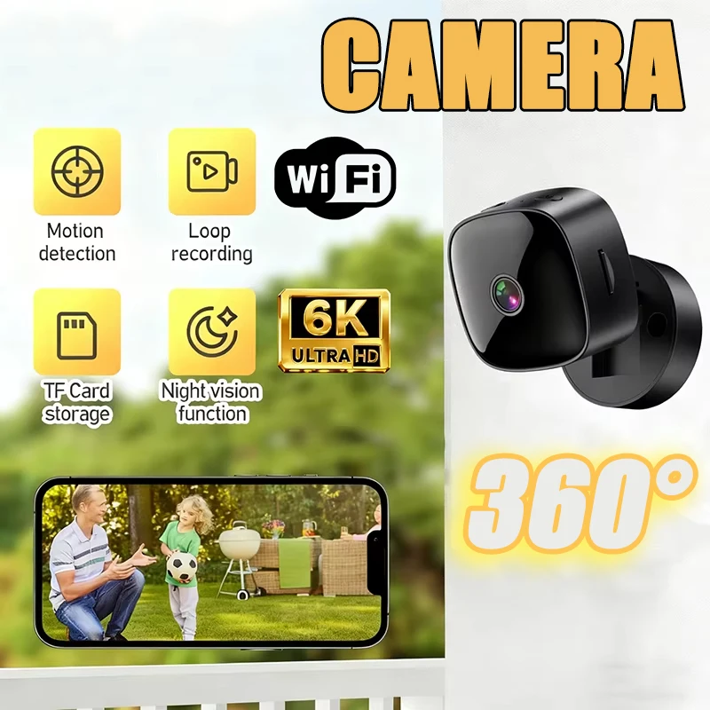 6K Hd Mini Camera W…