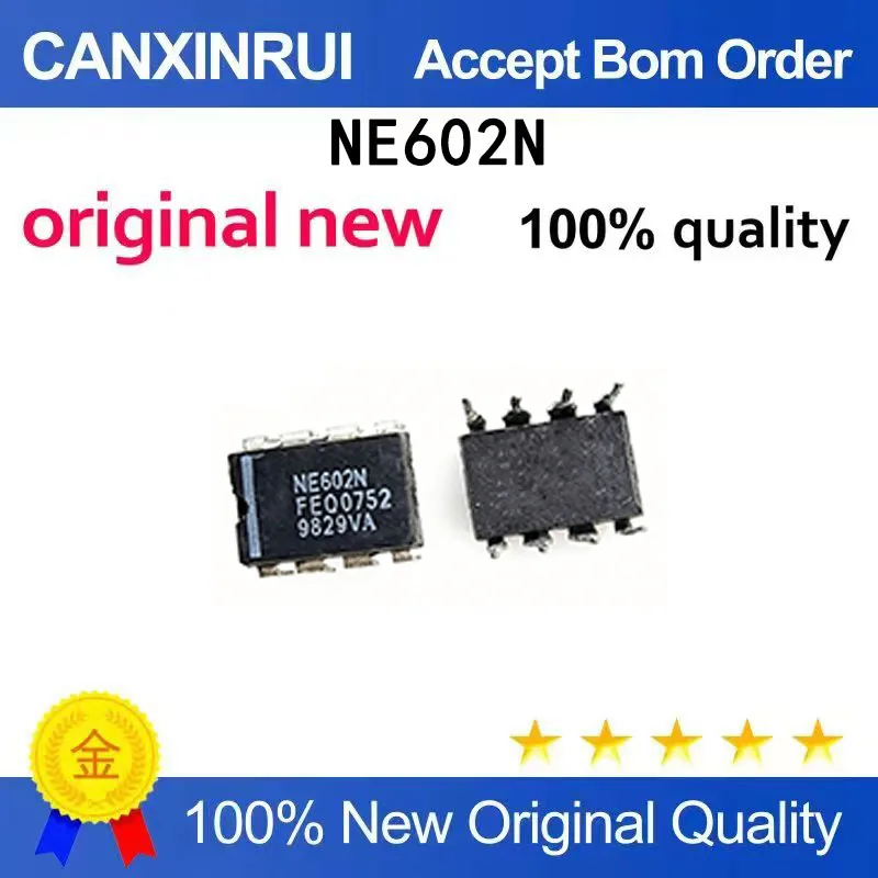 (5-100 pieces) original NE602N package DIP8 spot chip IC