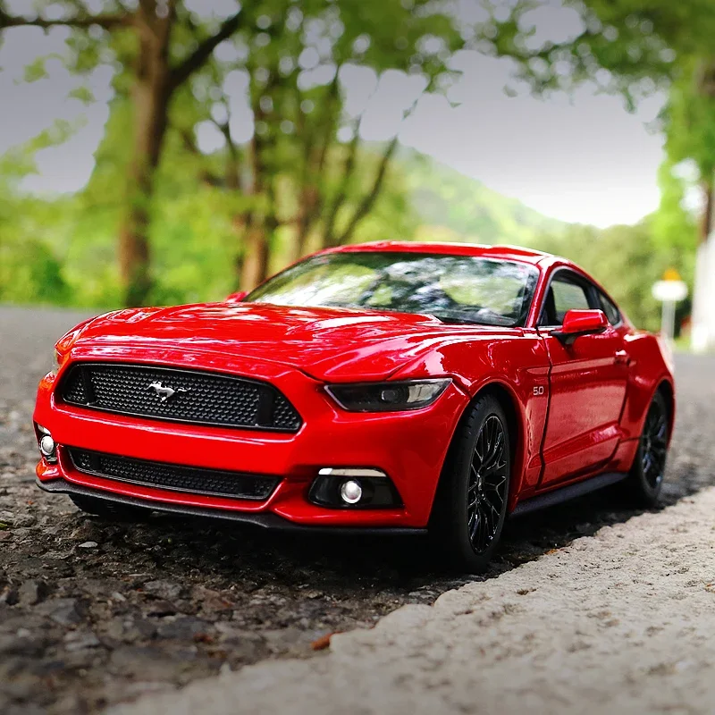 

Ford Mustang GT Alloy Sports Car Welly 1:24 Model Diecast Metal Toy Car Model Simulation Collection Toy Gift Ornaments