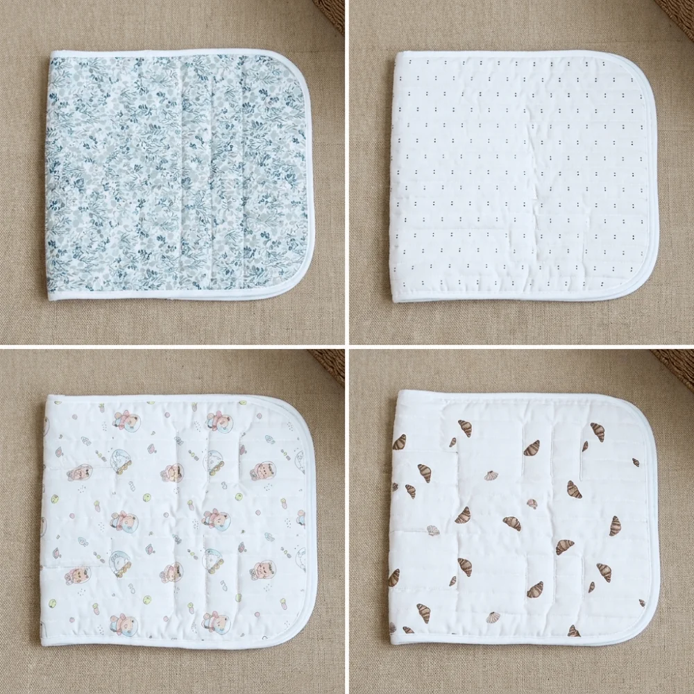 Breathable Baby Stroller Seat Cushion Cotton Comfortable Pushchair Liner Pad Universal Fit Soft Stroller Accessories Newborn