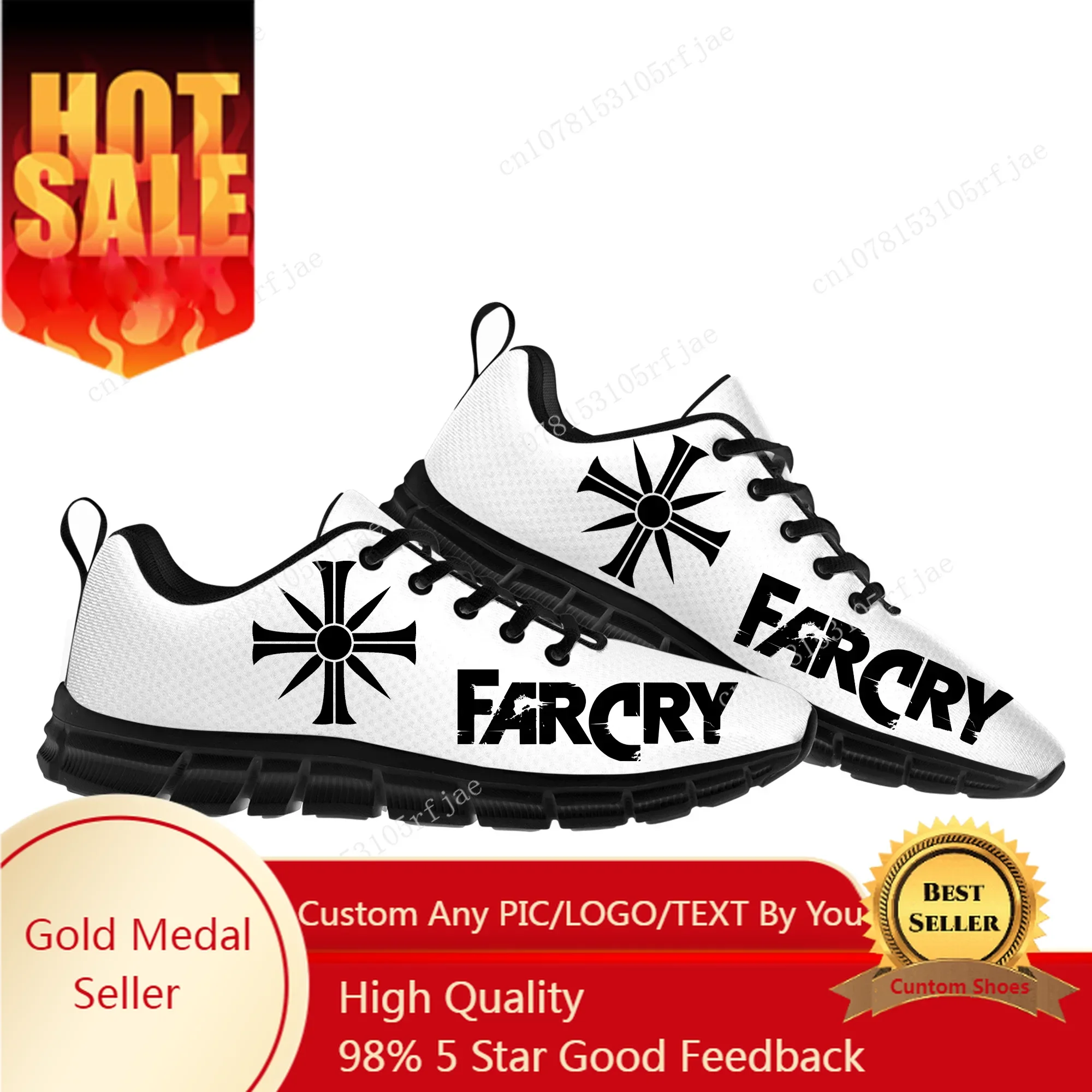 

Far Cry Custom Sports Shoes Cartoon Game Mens Womens Teenager Sneakers Fashion Sneaker Custom Built Shoes