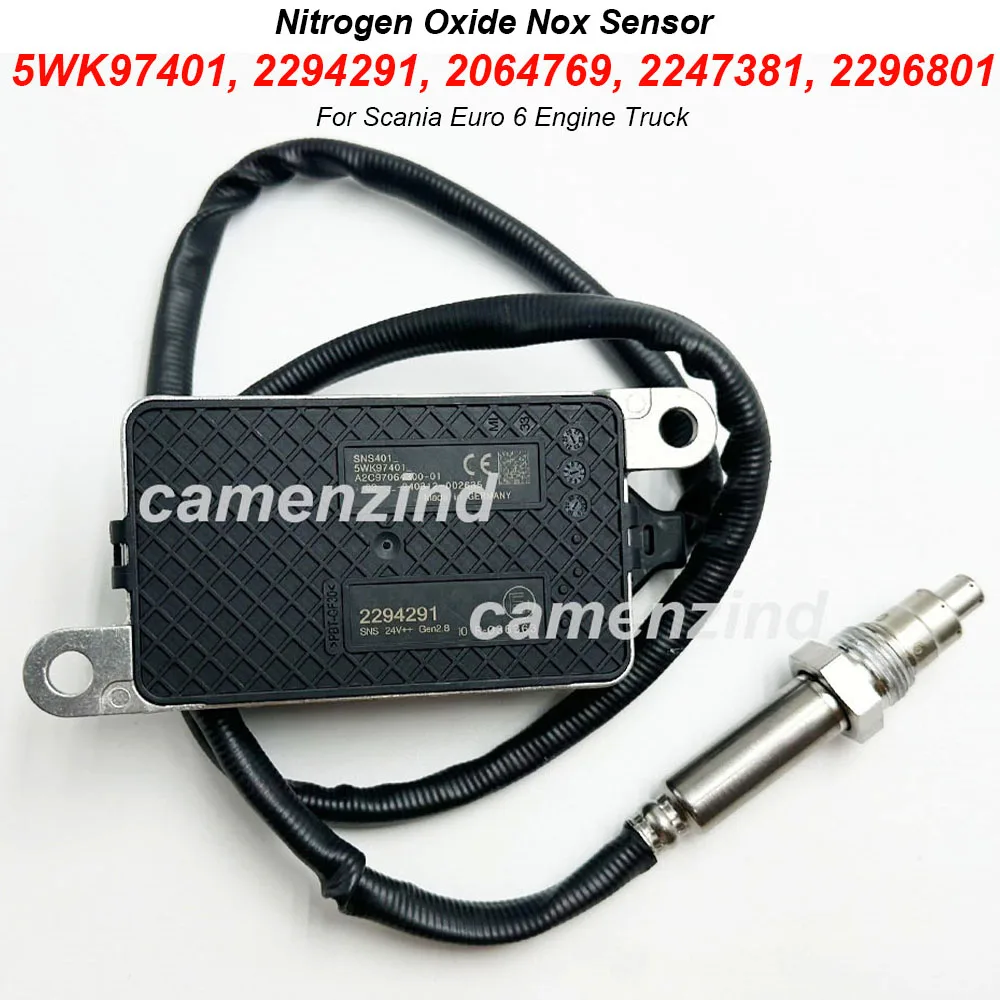 

5WK97401 2294291 Nox Sensor Nitrogen Oxide Sensor Fit For Scania Euro 6 Engine Truck 2064769 2247381 2296801 High Quality