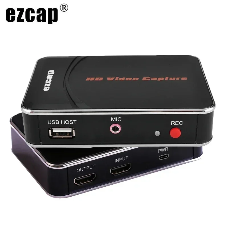 

Карта видеозахвата 1080P HDMI с микрофоном в контура HDMI для записи видео для PS4 XBOX DVD-камеры, ноутбука, ПК, USB U, флэш-накопителя