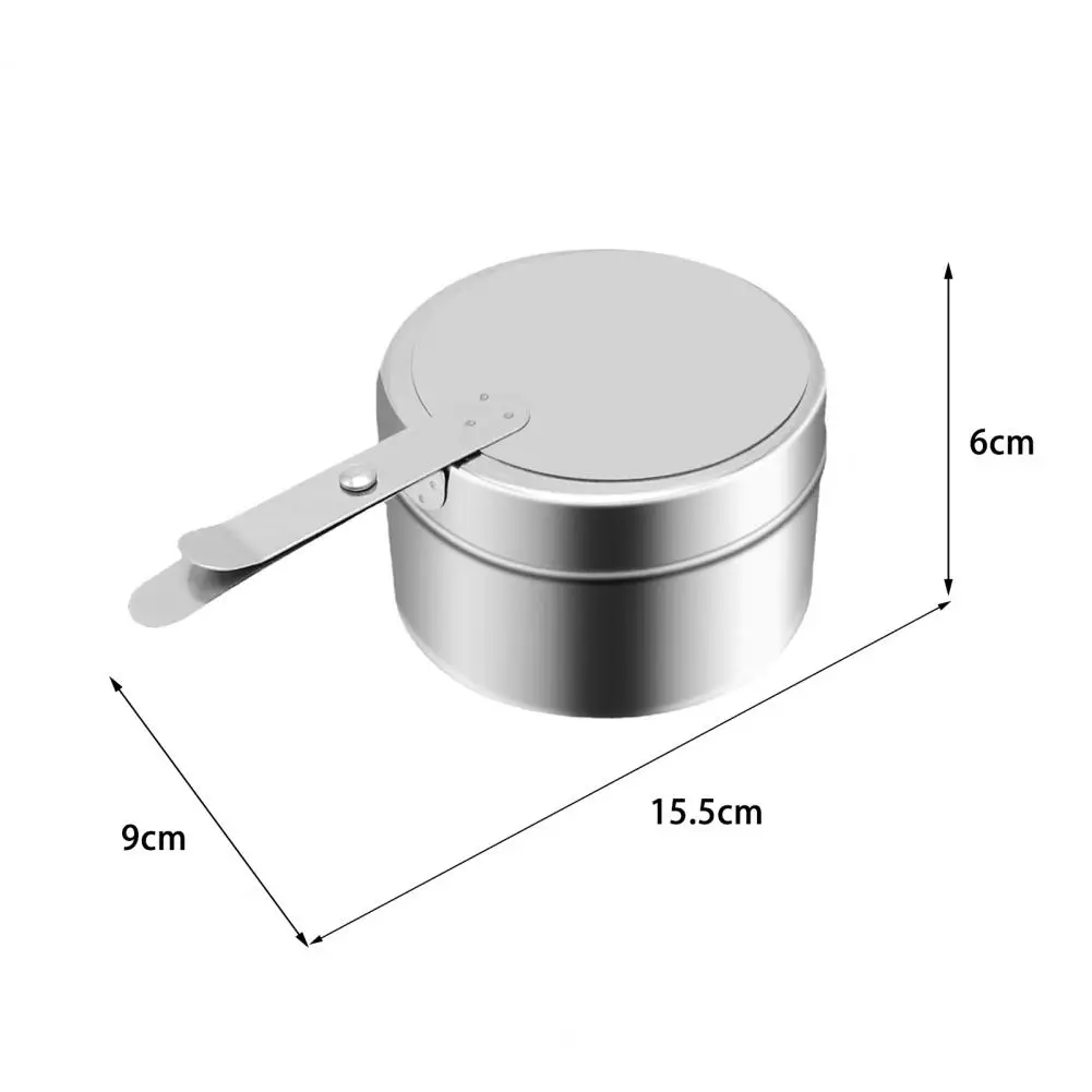 Mini Alcohol Stove Handle Design Camping Stove No Deformation Cooking  Convenient Cooking Tea Solid Liquid Alcohol Stove