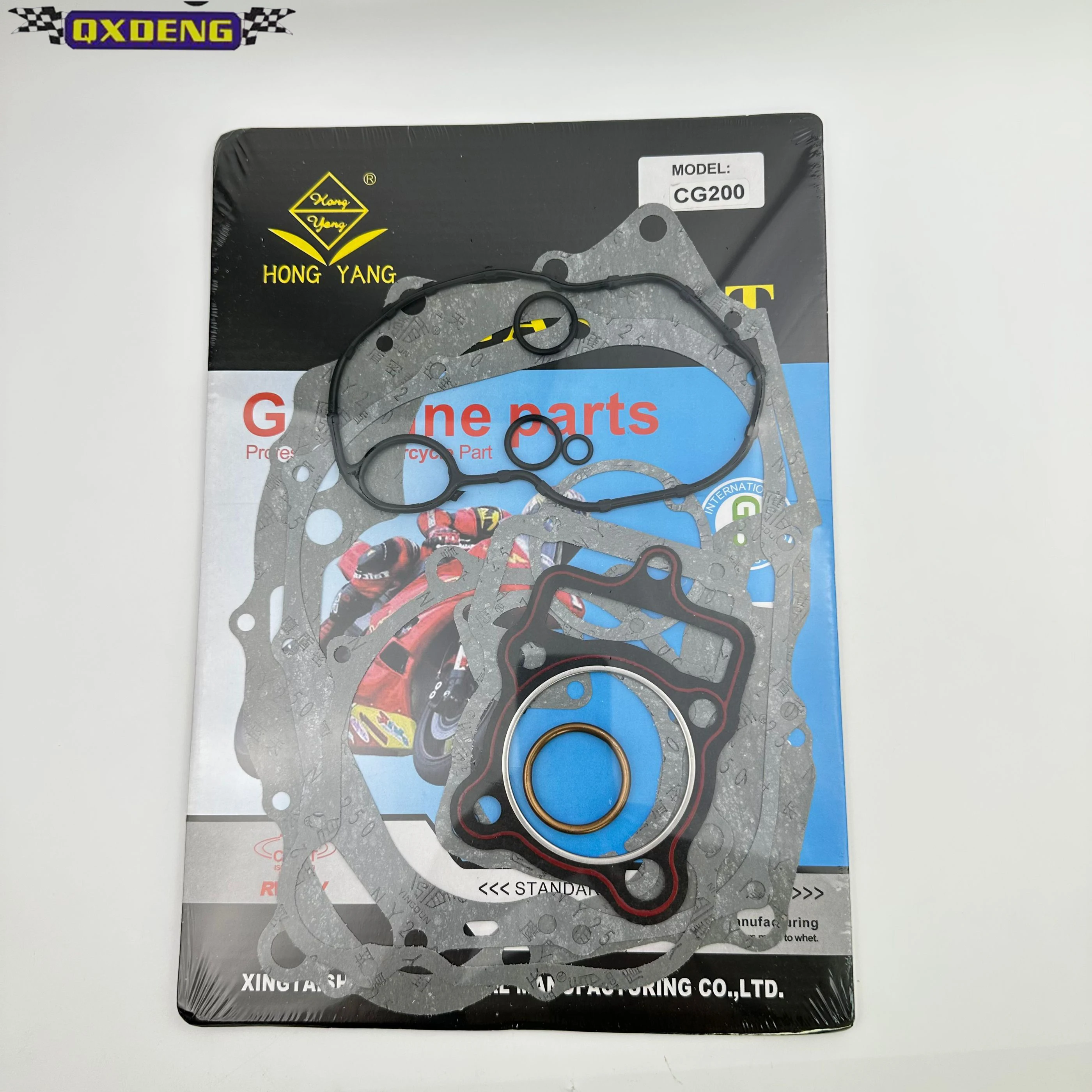 Complete Gasket Set CG200 for Motorcycle Honda 200cc CG 200 engine seal parts include cylinder gasket Air-cooled ATV Dirt Bike