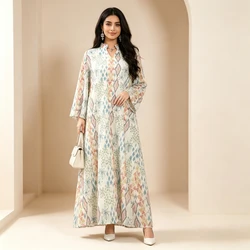 Eid diamond Dress for Women Muslin Lace Split Hem Embroidery Dress Abaya Party Dresses Ramadan Abayas Caftan Vestidos Elegant