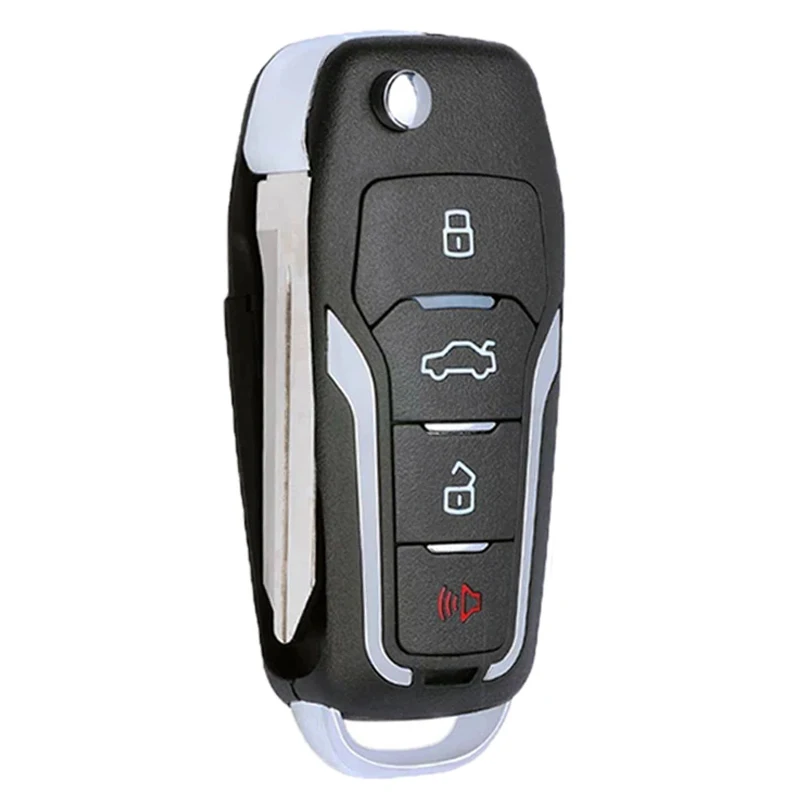 Keyecu aggiornato Flip Remote Key Fob 4 pulsanti 433MHz con Chip G per Toyota Highlander Camry Aurion 2011 2010 2009 2008 2007 2006