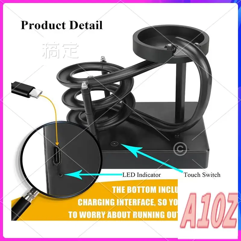 

0Z-Non-Stop Rolling Ball Tabletop Toy For Everyone, Scientific Physics Tool Circulation Device A