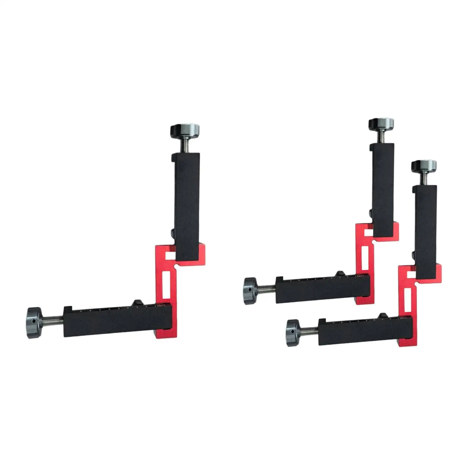 90 Degree Angle Clamp Kit Calibration Tool for Cabinet Door Professional Easily Install Multifunctional Sturdy Aluminum Alloy 90 Degree Angle Clamp Kit Calibration Tool for Cabinet Door Professional Easily Install Multifunctional Sturdy Aluminum Alloy