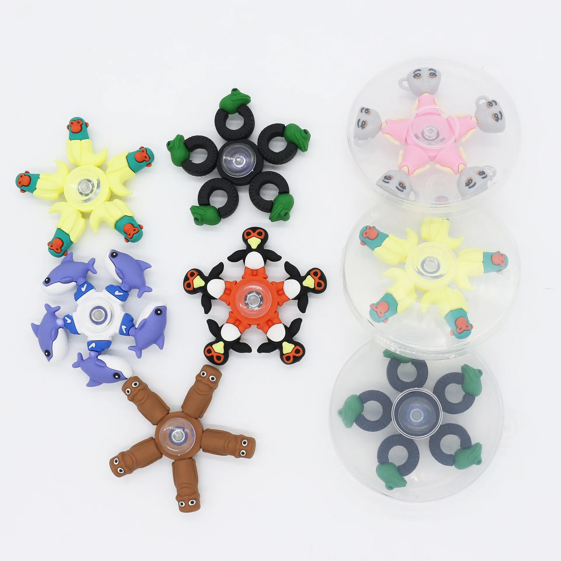 2026 Brainrot Fidget Spinners - شخصيات الحركة Tung Sahur ألعاب تخفيف التوتر لتخفيف القلق وتعزيز التركيز #1