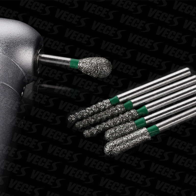 EX Series10pcs Dental Diamond Burs Drill FG 1.6mm Polishing Burs Drills For High Speed Handpiece Dentist Tool