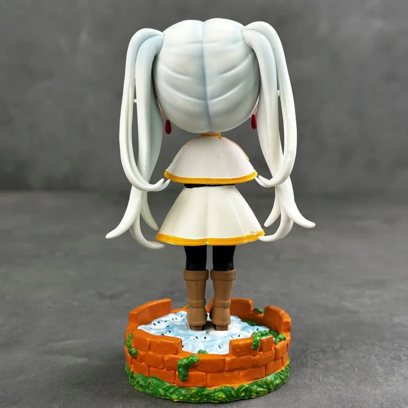 Anime  Frieren: Beyond Journey'S End Q Version Kawaii Figure Action Model Decoration Cartoon Doll Ornament Collection Toys Gift