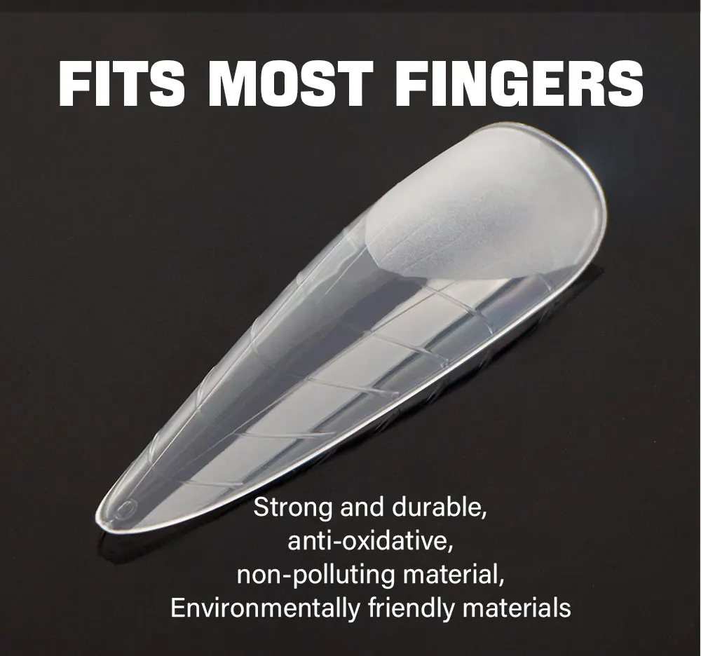 120 قطعة/صندوق المزدوج أشكال الأظافر تمديد قالب بناء سريع الأظافر كاذبة تمديد نظام قالب غطاء كامل أشكال الاصبع العلوي #3