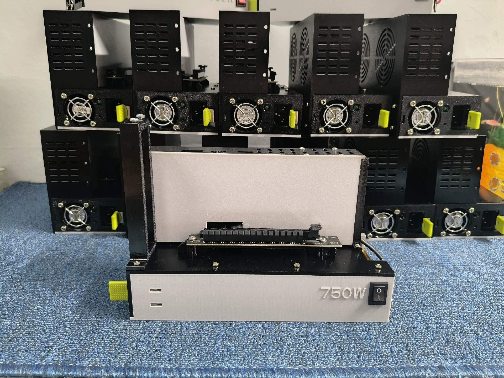 

750W Thunderbolt 4 eGPU Dock External Graphics Card Enclosure - DIY Kit for Laptops & Windows Handhelds, JHL6540 Controller