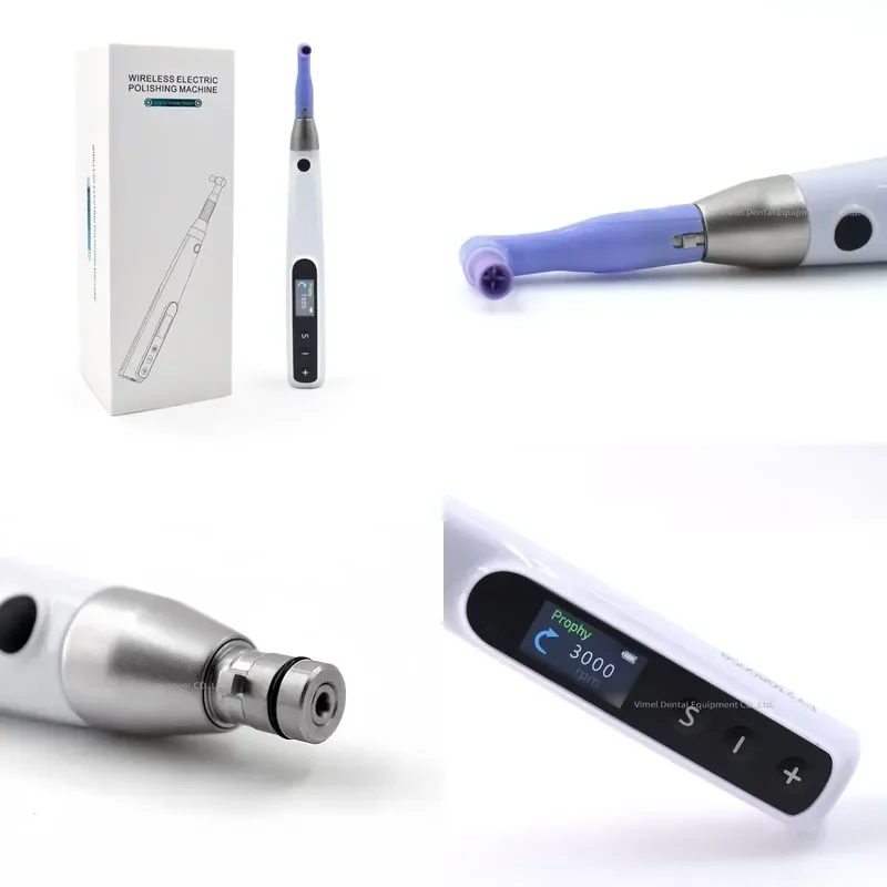 

2026 Wireless Polishing Machine Handpiece Prophy Motor With 6 Speed Equipment