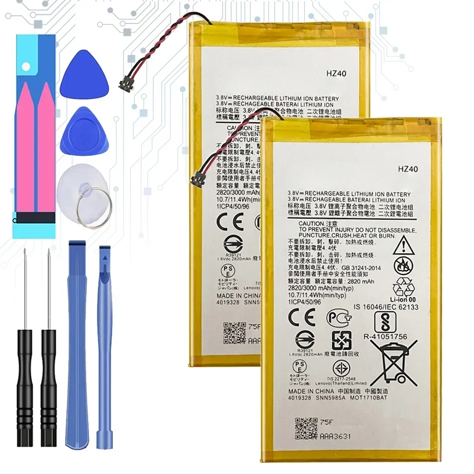 HZ40  3000mAh Replacement Battery  For Motorola MOTO Z2 Play XT1710-08 XT1710 XT1710-06 XT1710-09 XT1710-11 Z2Play