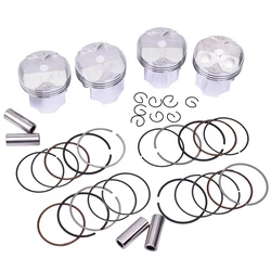 STD 55mm - 56mm Motorcycle Piston Rings Kit for Honda CB-1 CB1 1989-1991 CB400 1992-2015 CBR400 NC23 87- 90 CBR 400 NC29 91-94