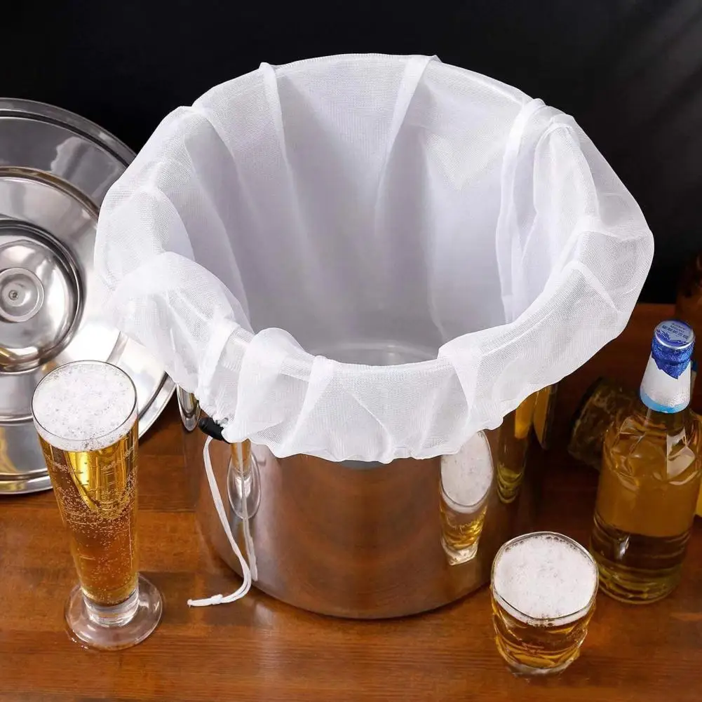 

Beer Homebrew Filter Bag 250 Micron Fine Mesh Strainer Bag Reusable Brewing Bags Home Brewing Hops Grains Fruit Wine Beer Making