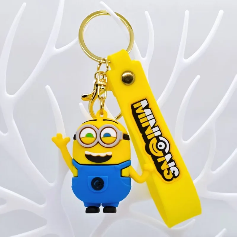 Ich - Einfach Unverbesserlich Minions Personalisierter Kreativer Schlüsselanhänger, Schüler-Schultaschen-Rucksack Exquisiter Dekorativer Anhänger Geschenk Großhandel – Detail 4