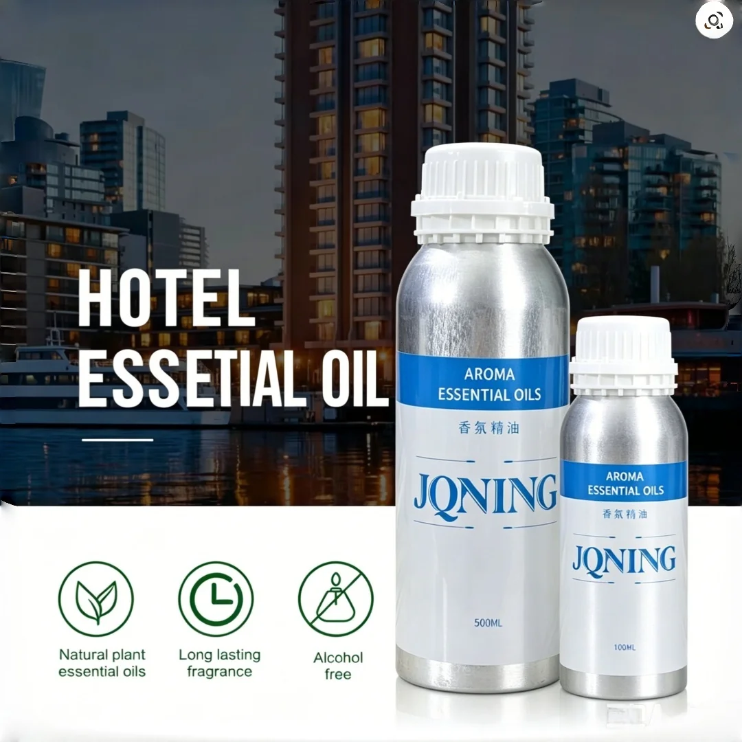 JQNING 500ML 5-Star Hote  Series Fragrance Essential Oil Long Lasting Pure Natural Scent For Aromatherapy Diffuser Refill