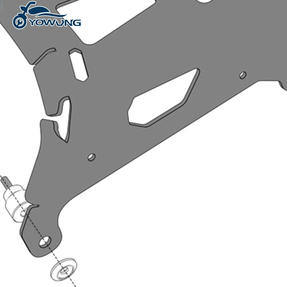 

FOR Yamaha Tenere 700 Tenere700 2020 2021 2022 2023 2024 Motorcycle Luggage Rack Carrier Shelf Top Box Holder Support Bracket