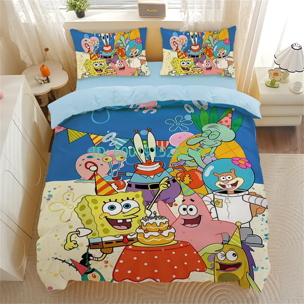 Twin bed set スポンジボブ ベッド スポンジボブ 3ピース シーツ