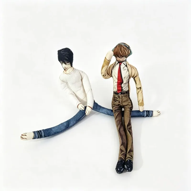 Luz de Anime Yagami L de 28 cm, Juguete Flexible para Decoración de Habitaciones, Regalo de Cumpleaños, Festividades y Navidad