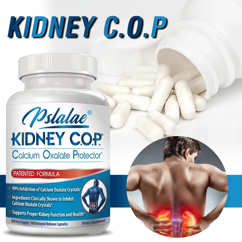 

Kidney health - Calcium Oxalate Protectant, Kidney Support To Help Stop Stone Recurrence - 60 Capsules