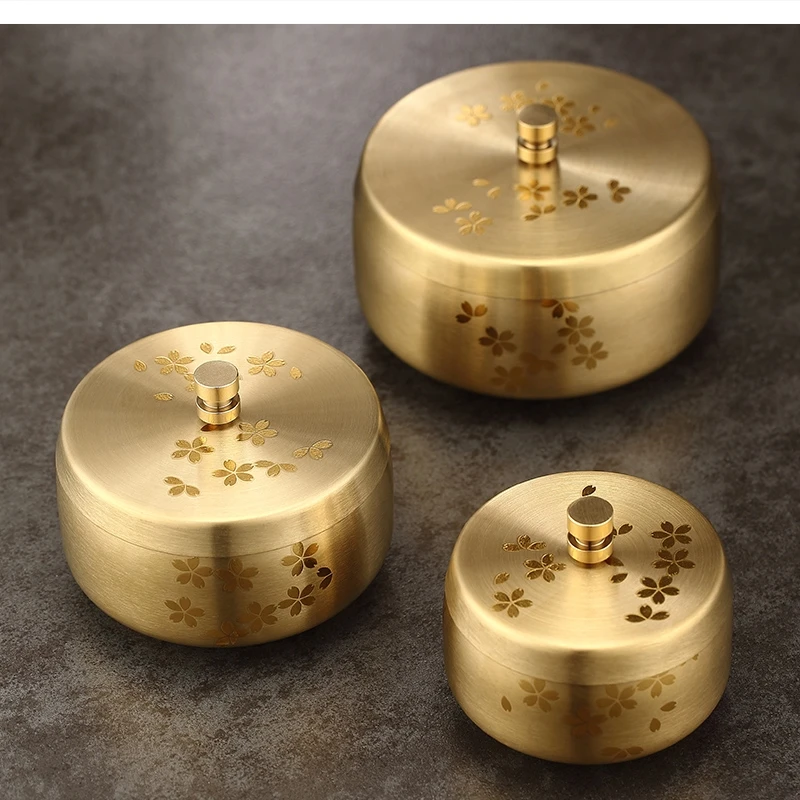 

windproof ashtray household indoor room alloy