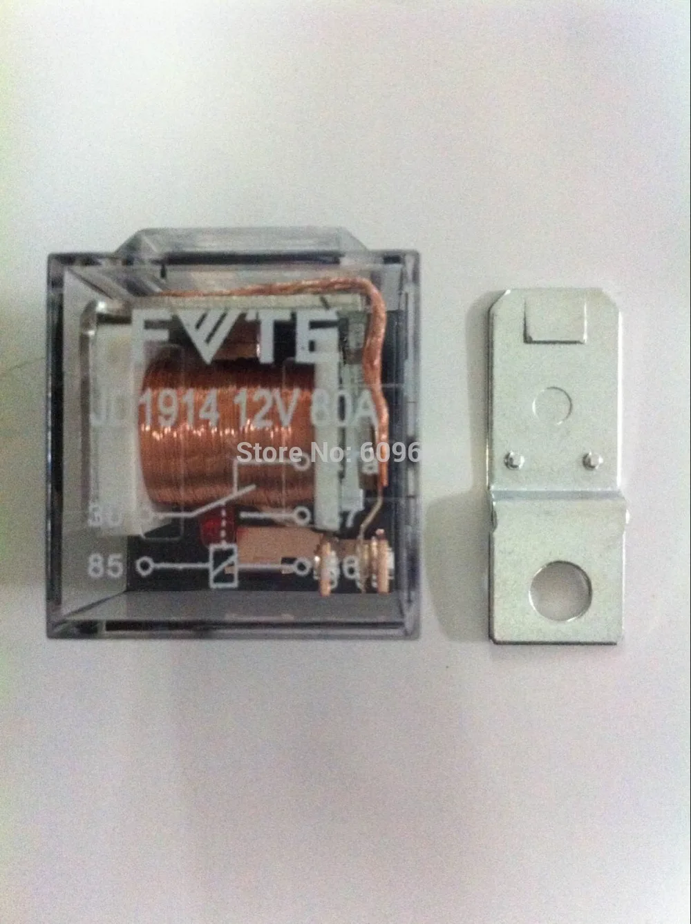

5 pin 80A auto relay, coil voltage 12VDC,LED display relay