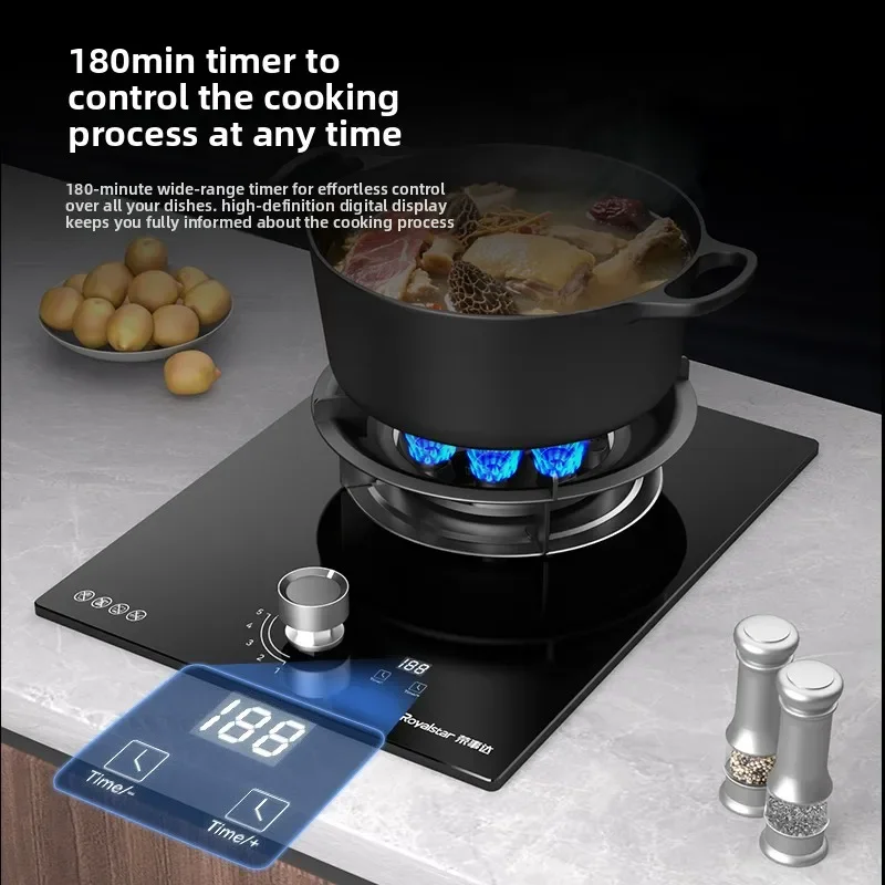 

Газовая плита Royalstar с одной конфоркой, энергосберегающая, встраиваемая, бытовая, для сжиженного газа (LPG), LAL