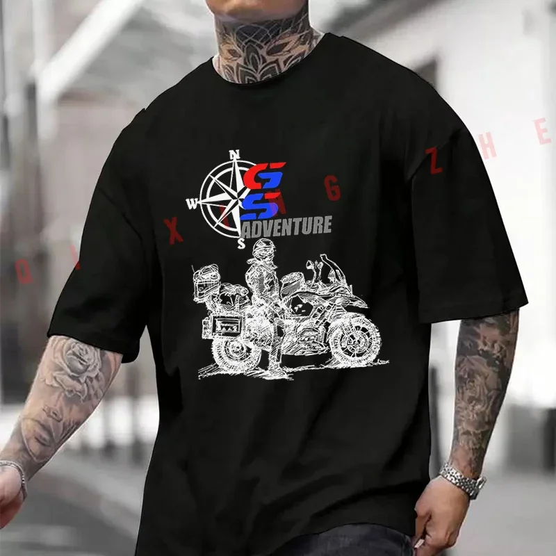 

Men Clothing New Best Of Drive The Classic Motorcycle GS 1250 R 1250 GS E30 Cotton Moto T-Shirt Casual Short Sleeve O-neck Tops