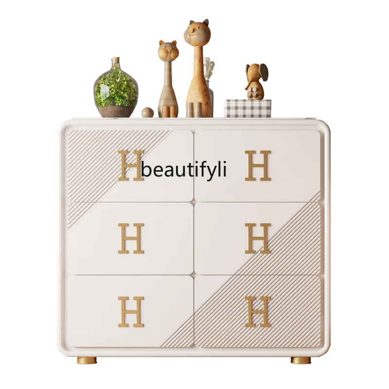 

Light Luxury Hallway Storage Chest of Drawers Modern Minimalist Living Room Bedroom Bedside Multifunctional Locker furniture