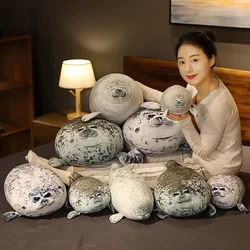 Lifelike Seal Plush Toys Stuffed Dolls Novelty Soft Animal Stuffed Toy Kids Sleeping Throw Sofa Pillow Gifts for Kids Girls