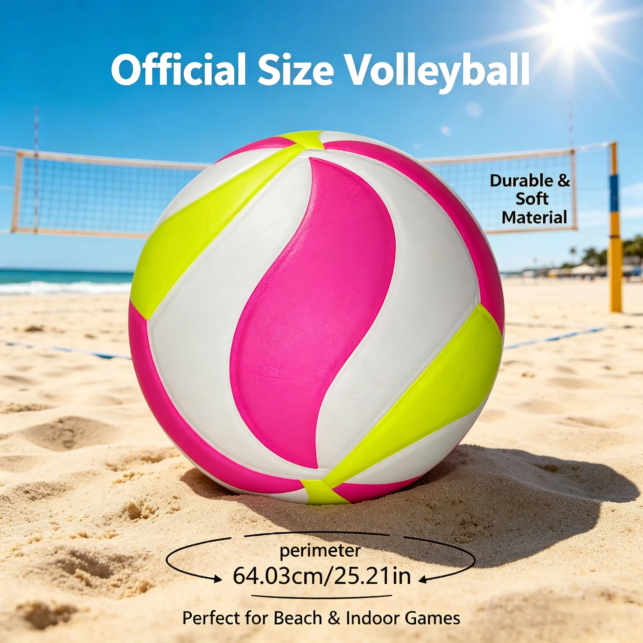 Professional Size 5 Color Volleyball 5