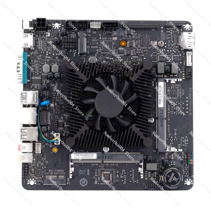 Applicable to N5095 Mini Host Motherboard NAS All-in-one Computer J4125 N5105 Industrial Control Industry ITX Gigabit