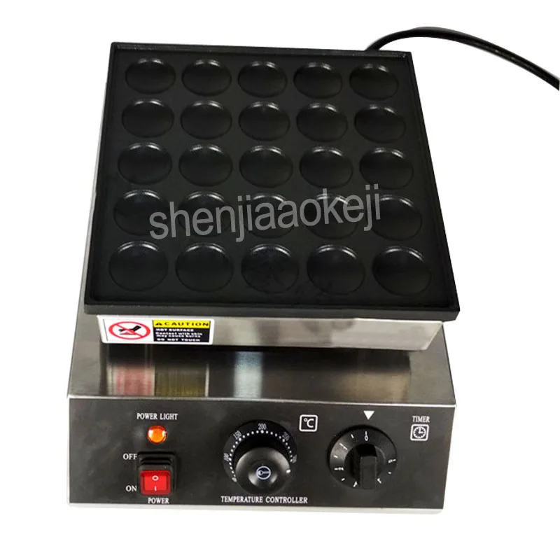 

Electric Muffin Machine Mini Pancake Machine 25 Holes Nonstick Pan Water-proof Switch Scones Machines 110V/220V 800W