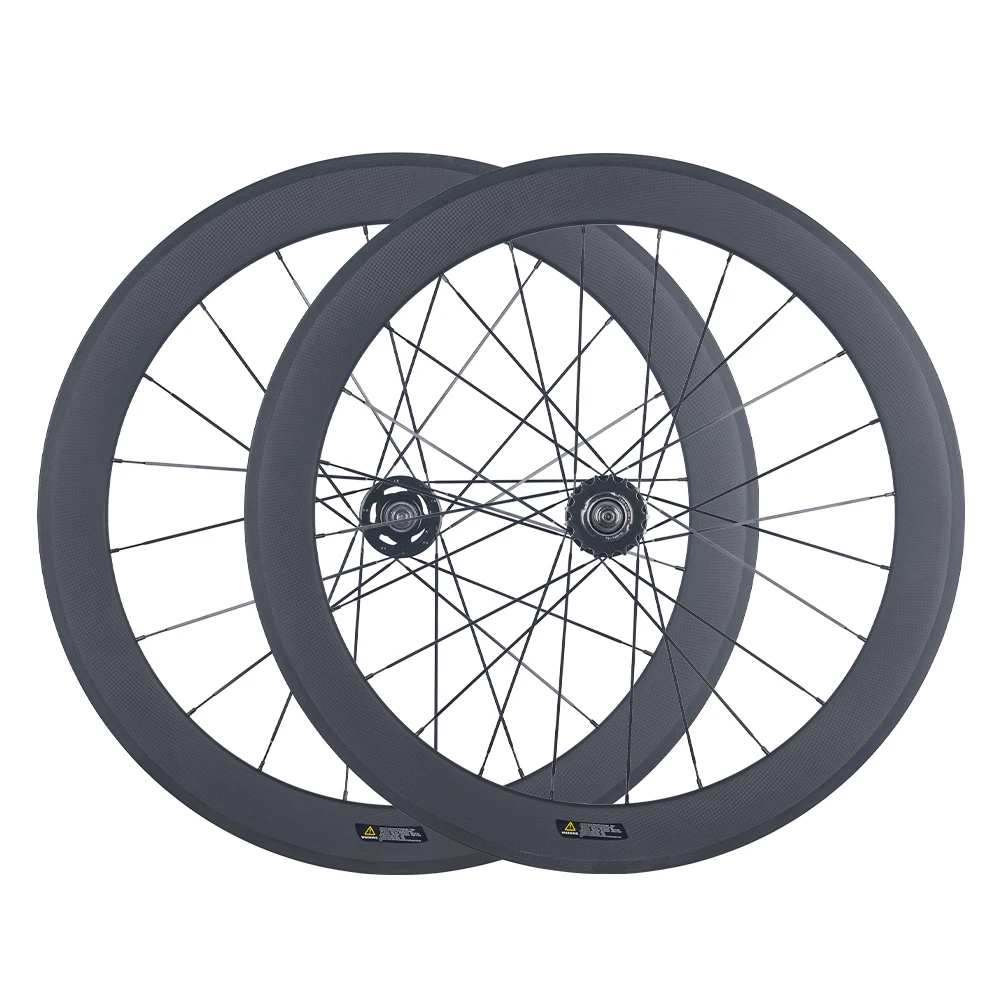 700C Rennrad-Carbon-Laufradsatz für Fixed Gear mit Flip-Flop-Naben von NOVATEC, 38mm 50mm 60mm 88mm Tiefe, 23mm Breite, Clincher-Fahrradlaufradsatz – Detail 17
