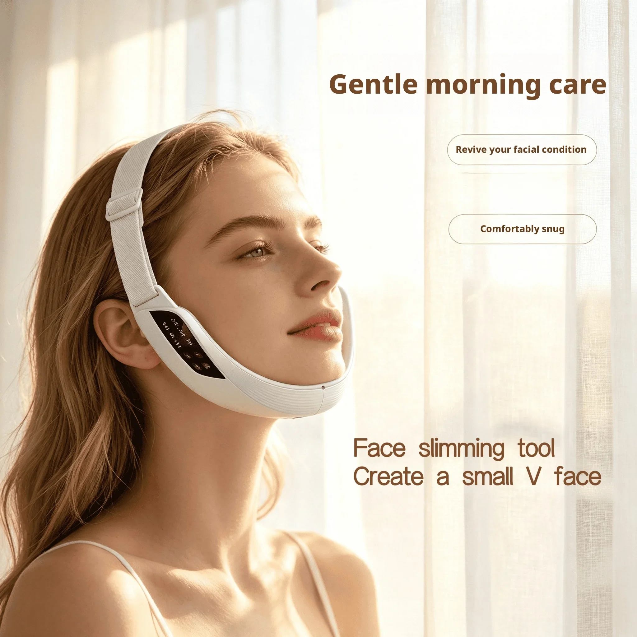 V Face Lifting Beauty Device Facial Massager Jawline Shaping Anti-Sagging Double Chin Reducer Women Home Facial Slimming Tool