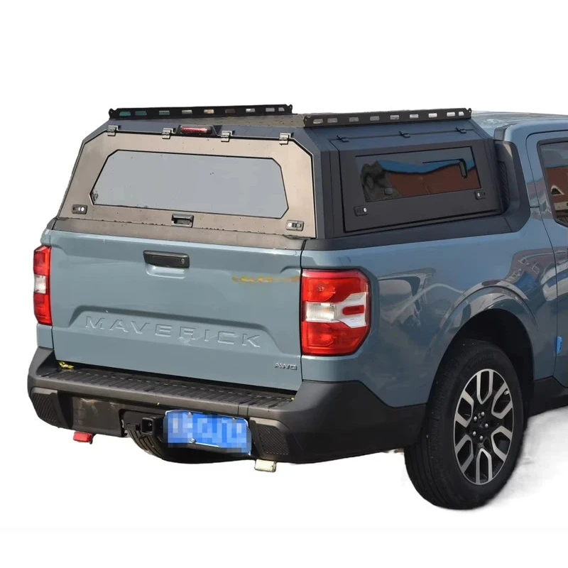 

Deluxe Waterproof Pickup Canopy Camper Shell Truck Topper For Ford Maverick