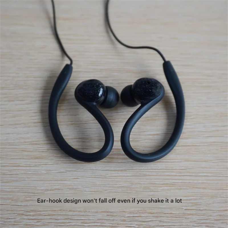 Écouteurs intra-auriculaires classiques japonais HIFI stéréo pour le sport, la course et les passionnés de fitness