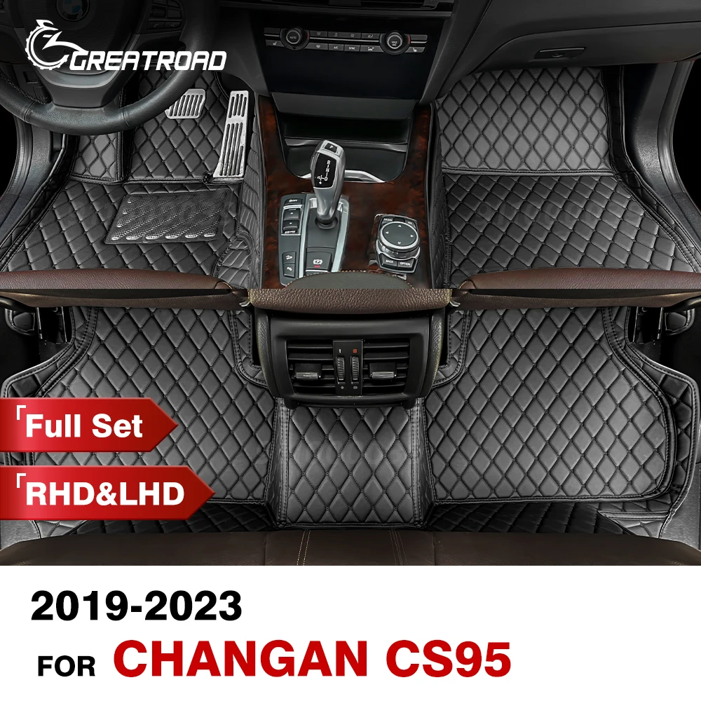 

Car Floor Mats For Changan CS95 2019-2023 Custom Auto Foot Pads Automobile Carpet Cover Interior Accessories