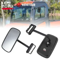 KEMIMOTO UTV 2PCS Rear View Side Mirrors Kit Compatible with Kubota RTV400, RTV500, RTV1100, RTV1140, RTV-X1100C 77700-V5059