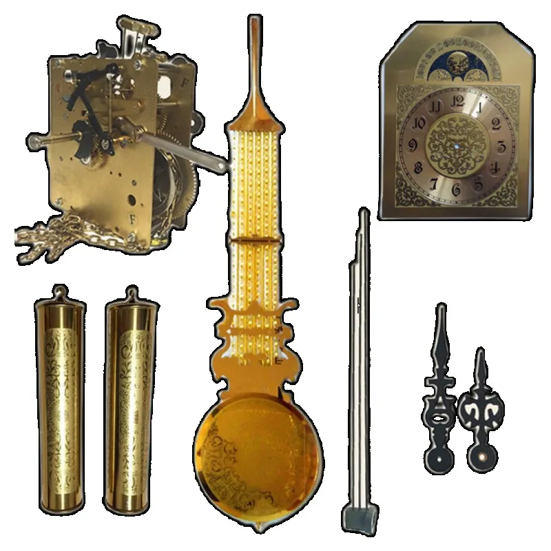 For Mechanical Floor Clock Accessories, DIY Handmade Watch Parts, Handmade Wooden Pendulum Hammer Zipper Clocks and Watches
