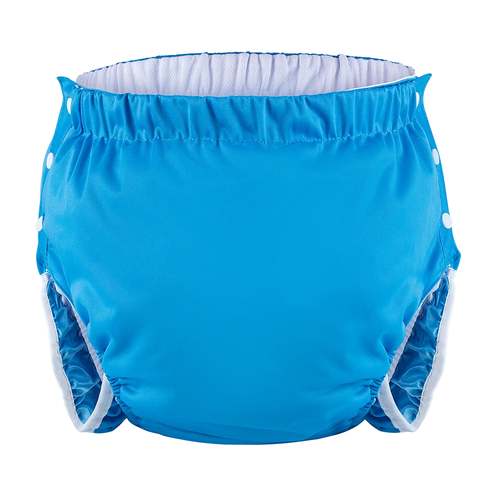 AIO 재사용 가능한 성인용 기저귀 바지 세척 가능한 성인 노인용 기저귀 포켓 기저귀 남성 및 여성용 누출 방지 기저귀 바지