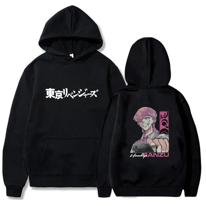

Sanzu Haruchiyo Japanese Anime Tokyo Revengers Harajuku Hoodie Unisex Sweatshirts Autumn And Winter Oversized Hoodies Clothes